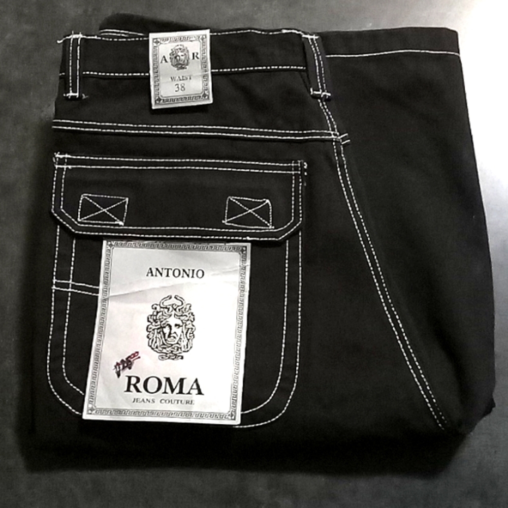Durable & Well-made 1pc Black Shorts by Antonio Roma